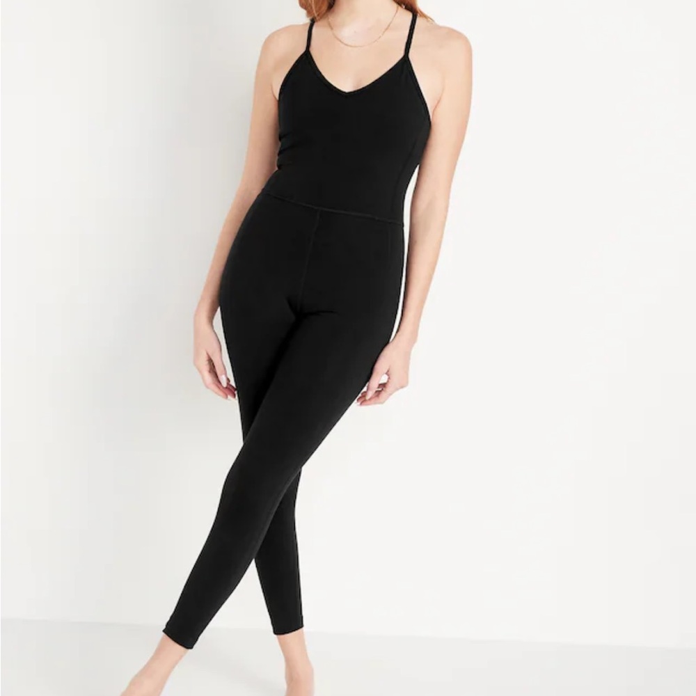 Old Navy PowerChill 7/8 Cami Bodysuit